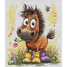 CDA Kreuzstich Stickpackung