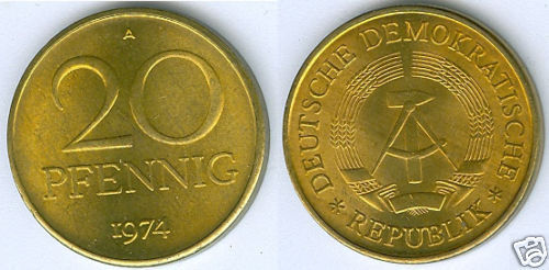 Ddr pfennig prägefrisch - ,