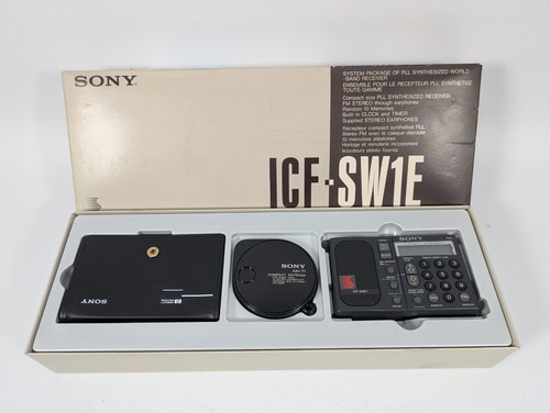 Seltene sony icf sw1e - seltene, icf-sw1e