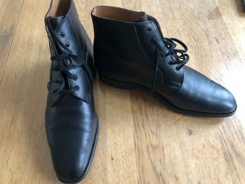Schnürstiefel 44 schw - gr., 10/44