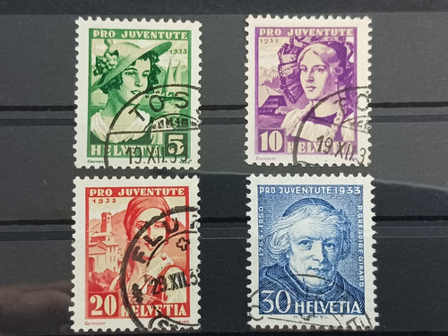 Schweiz 1933 pro - "pro, juventute"