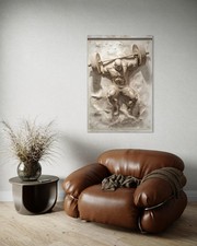 Fitness leinwandbild gym - fitness,