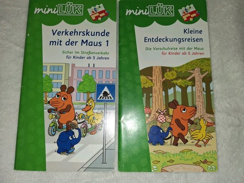 Minilük heft mit der - heft, maus