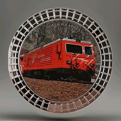 Glacier express medaille - glacier,