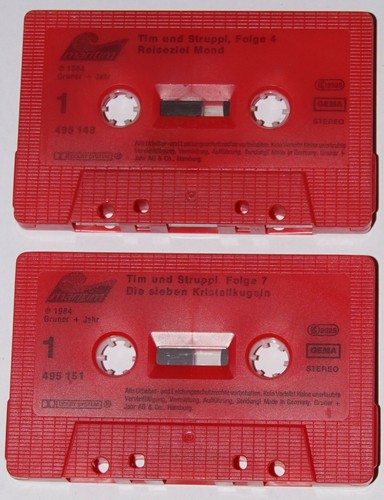 Kassette tim und struppi - -,