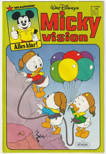 Mickyvision 06 1983 ohne - mickyvision, #06/1983
