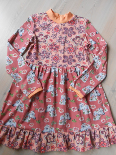 Jersey dreh kleid - kleid, 140-146