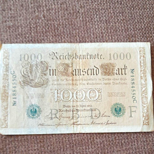 Deutsches reich 1000 mark - reich,