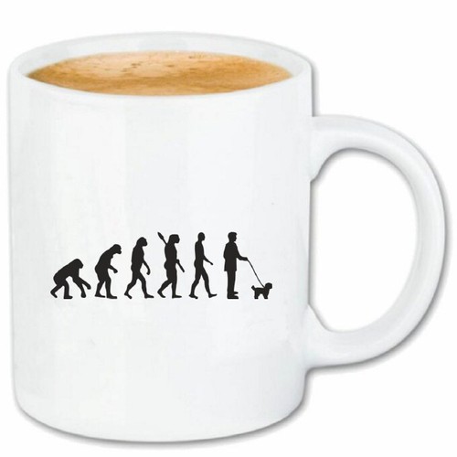 Kaffeetasse evolution shih tzu - kaffeetasse,