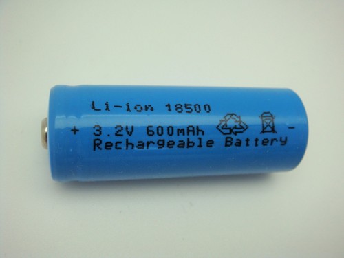 Ifr 18500 600mah - ifr, 3,2v