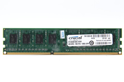 Crucial 4gb ddr3 - crucial, 1600mhz