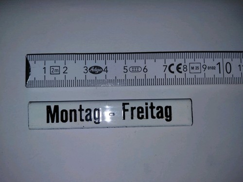 Emaille emailleschild - emaille,