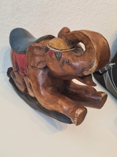 Elefanten aus holz - 2,