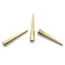 Nestelspitzen messing - 6x,