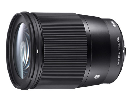 Sigma contemporary 16mm - sigma, f1.4