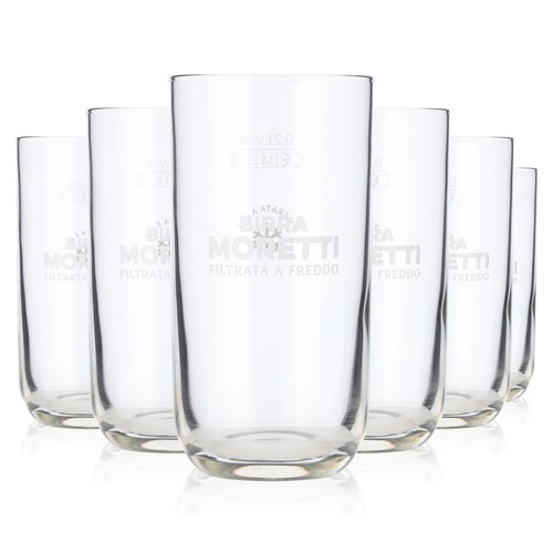 Birra moretti bier - moretti, glas