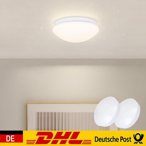 2stk led deckenlampe rund - led,