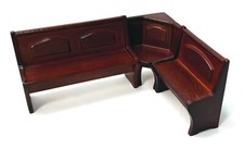 Miniatur essecke aus holz - aus,