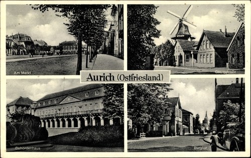 Aurich ostfriesland - ak, in