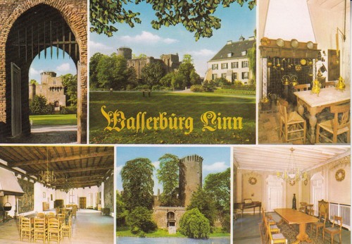 Postkarte wasserburg linn - -,
