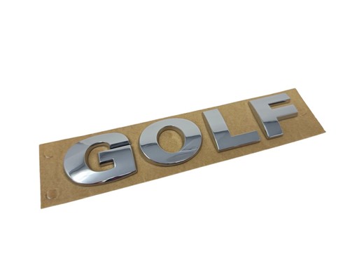 Golf schriftzug chrom - vw,