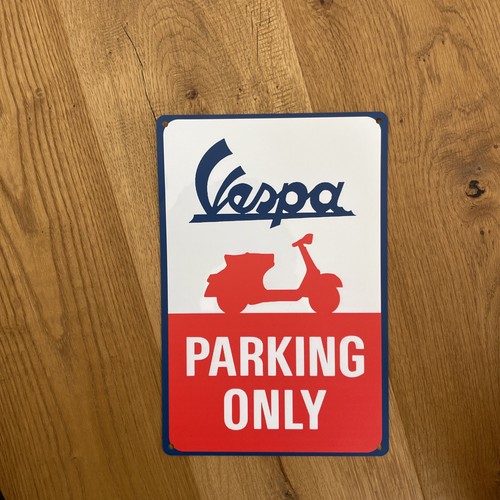 Vespa blechschild 20x30cm - vespa,