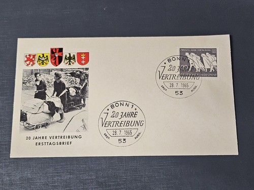 1965 bund fdc - bund,