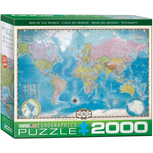 Eurographics puzzle weltkarte - eurographics,
