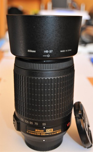 Nikon nikkor 55 200mm - nikon, dx