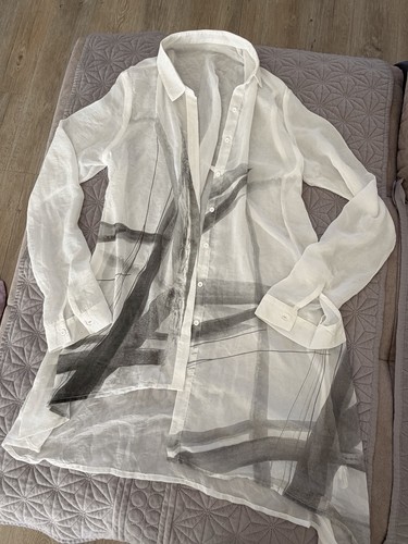Verkaufe seidenbluse hemd s - ,