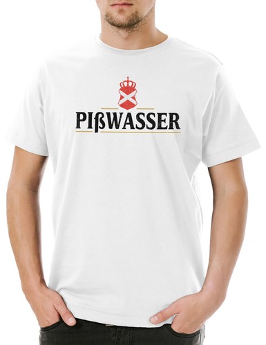 Pißwasser herren shirt - pißwasser, s