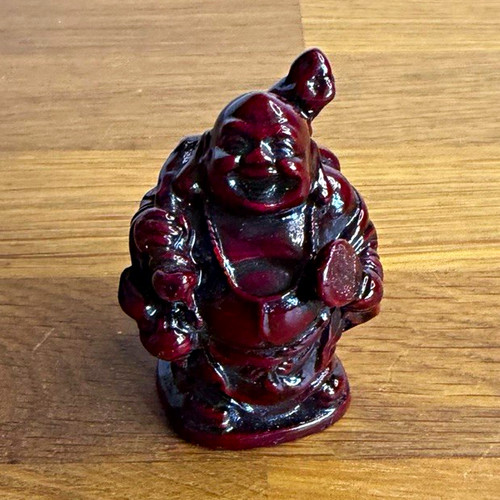 Buddha dekofigur figur - buddha, rot