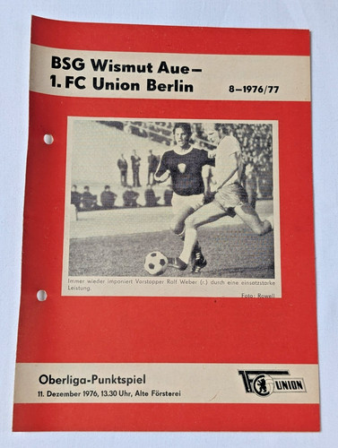 Orig programm fc union - programm, 1.fc