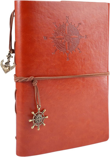 Leder notizbuch a5 - pu,