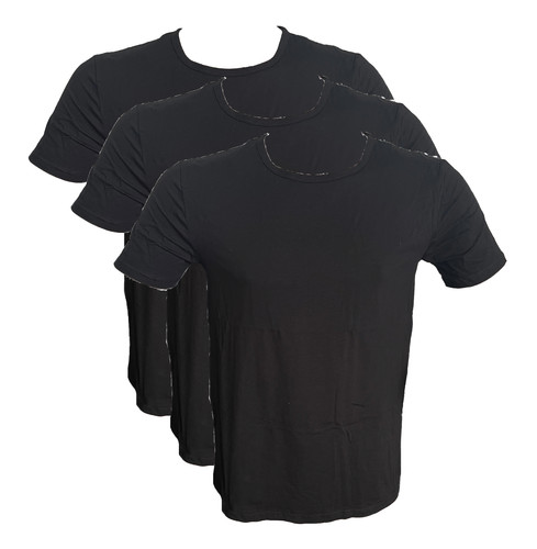 Herren basic shirt 3er pack - herren,
