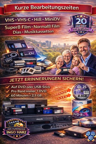 Kassetten überspielen hi 8 - kassetten,
