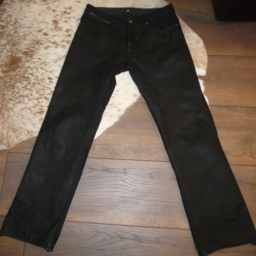 Pocket motorrad leder jeans - 5,