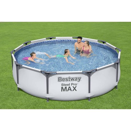 Bestway swimmingpool set steel - swimmingpool,