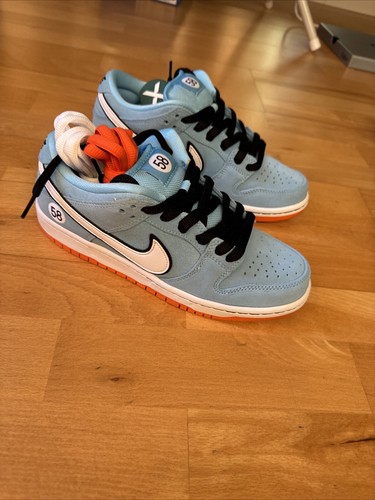 Nike dunk low blue white - sb,
