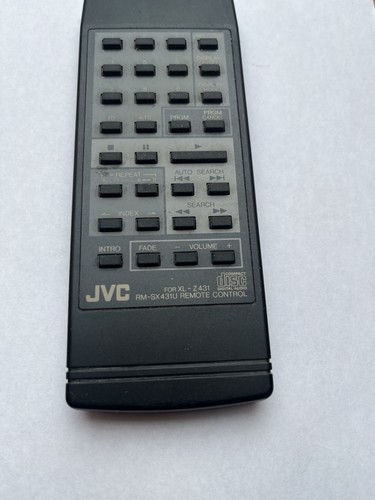 Jvc sx431u remote - jvc, rm-sx431u