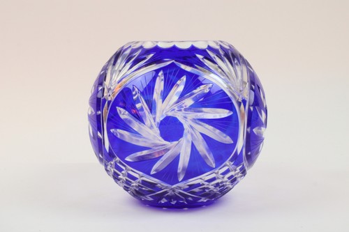 Bleikristall kugelvase - bleikristall,