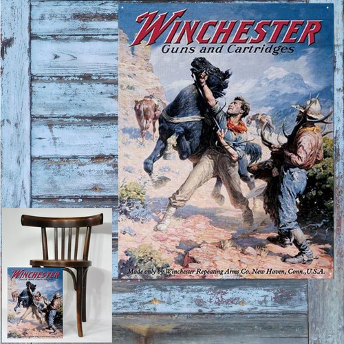 Western schild 40 cm - western,