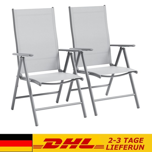 2er set klappbar gartenstuhl - klappbar,