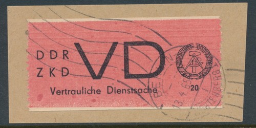 Ddr dd1 dienstmarken vd - dd1,