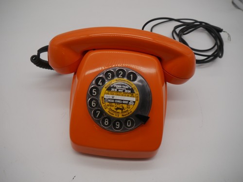 Telefon mit wählscheibe post - wählscheibe,