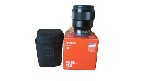 Sony sel 8 objektiv - f/1.8,