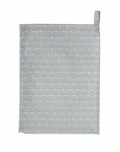 Geschirrtuch blossom grau - geschirrtuch,