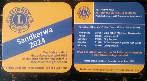 Bierdeckel bamberg von - bierdeckel,