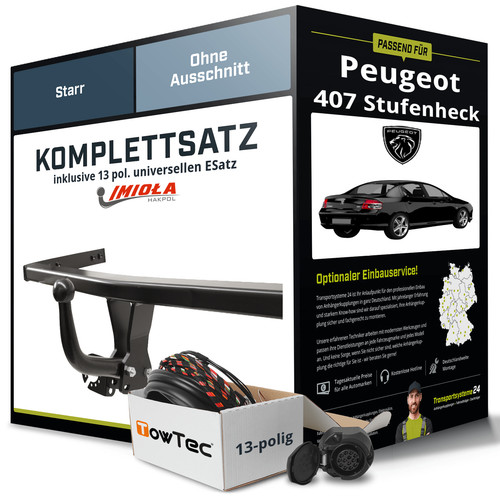 Für peugeot 407 stufenheck - 407,
