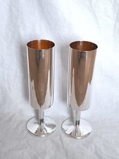 Champagner kelche 800 silber - champagner,